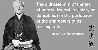 Ultimate Aim Of Karate